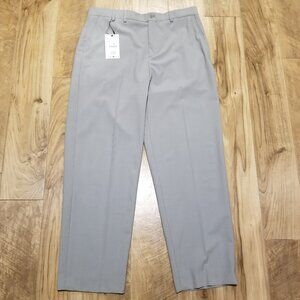 NWT Zara Mens Gray Wool Blend Wide Leg Trousers 34 — MSRP $69